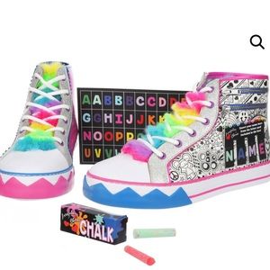 Irregular Choice Sneakers trainers school Shoes Sz 37 or 6 ON HOLD